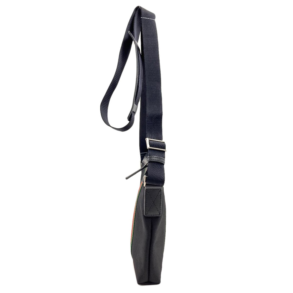 Gucci 631195 Outlet Sherry Line Shoulder Bag Nylon Canvas Ladies [Used] [GUCCI] 631195 3