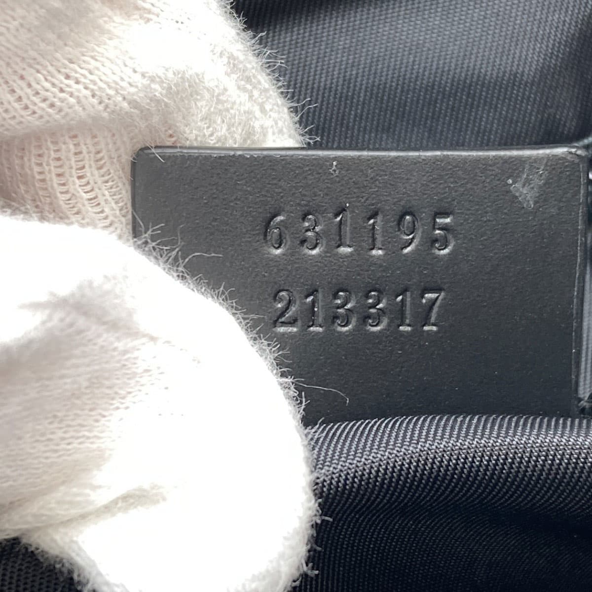 Gucci 631195 Outlet Sherry Line Shoulder Bag Nylon Canvas Ladies [Used] [GUCCI] 631195 7