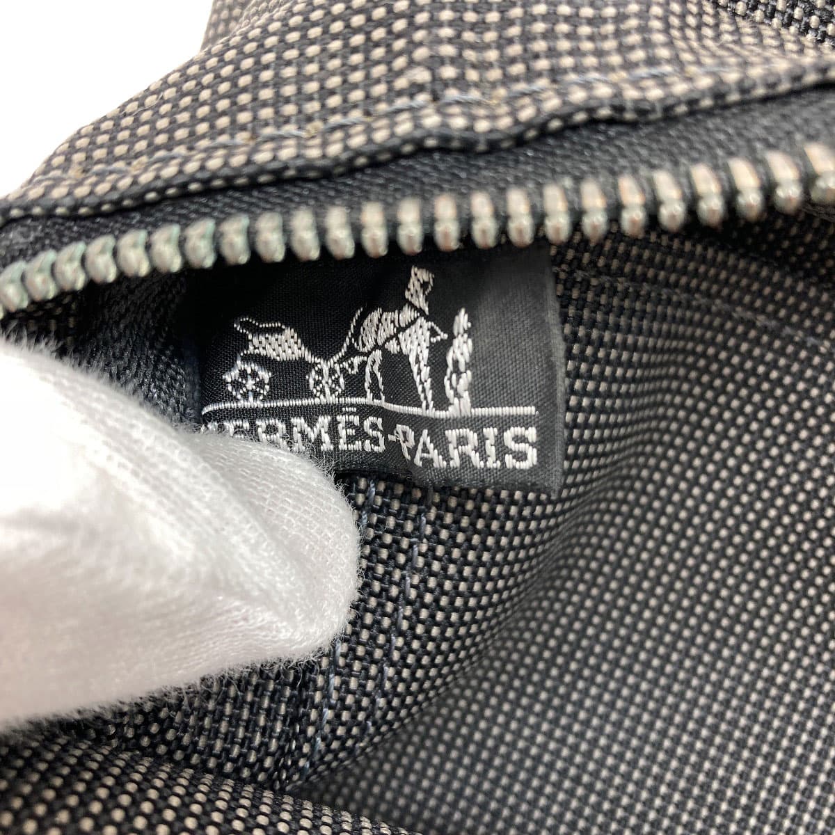 Hermes Eline PM Handbag Canvas Ladies [Used] [HERMES] 6