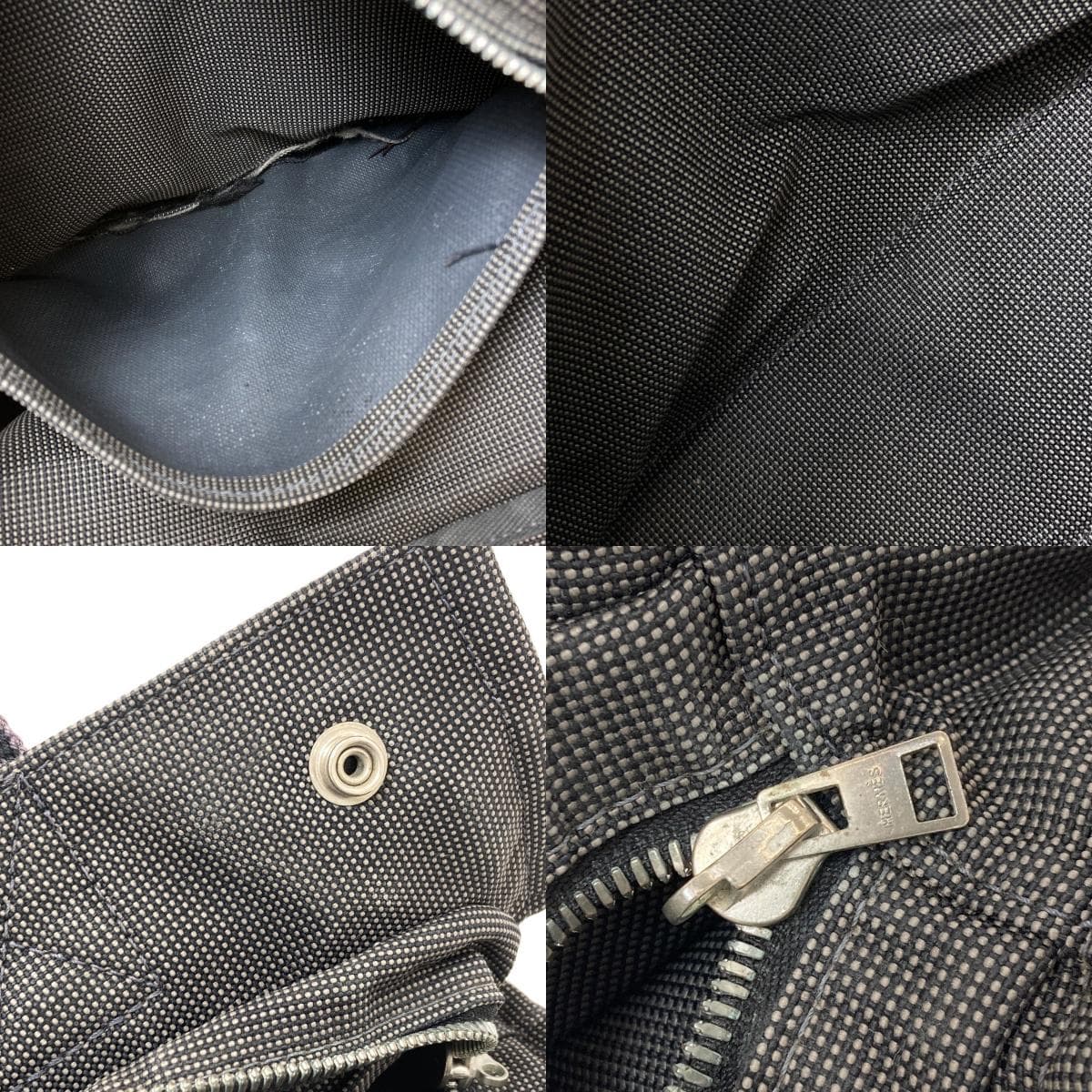 Hermes Eline PM Handbag Canvas Ladies [Used] [HERMES] 8