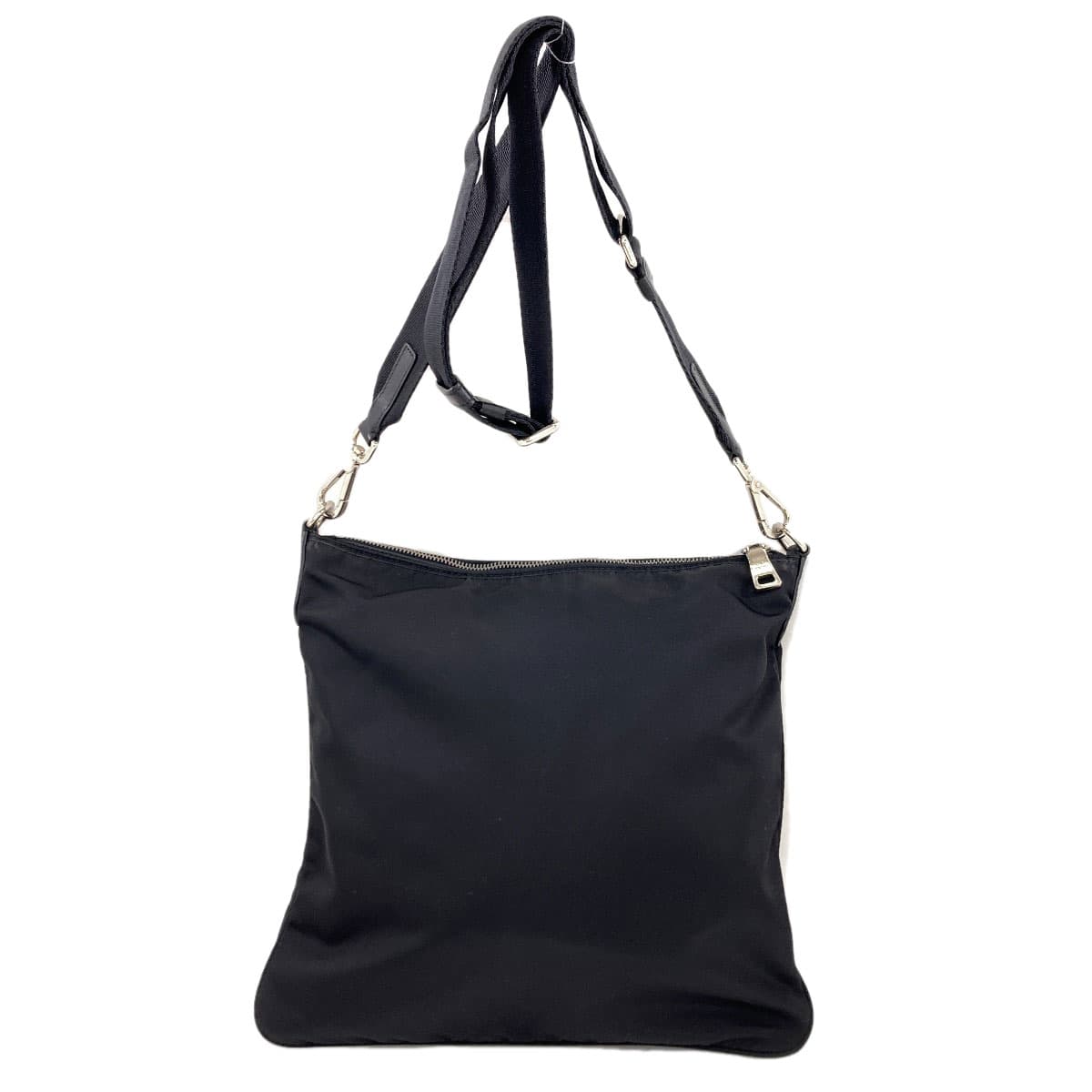 Prada BT0715 Long Shoulder Logo Hardware Shoulder Bag Nylon Material Ladies [Used] [PRADA] BT0715 2