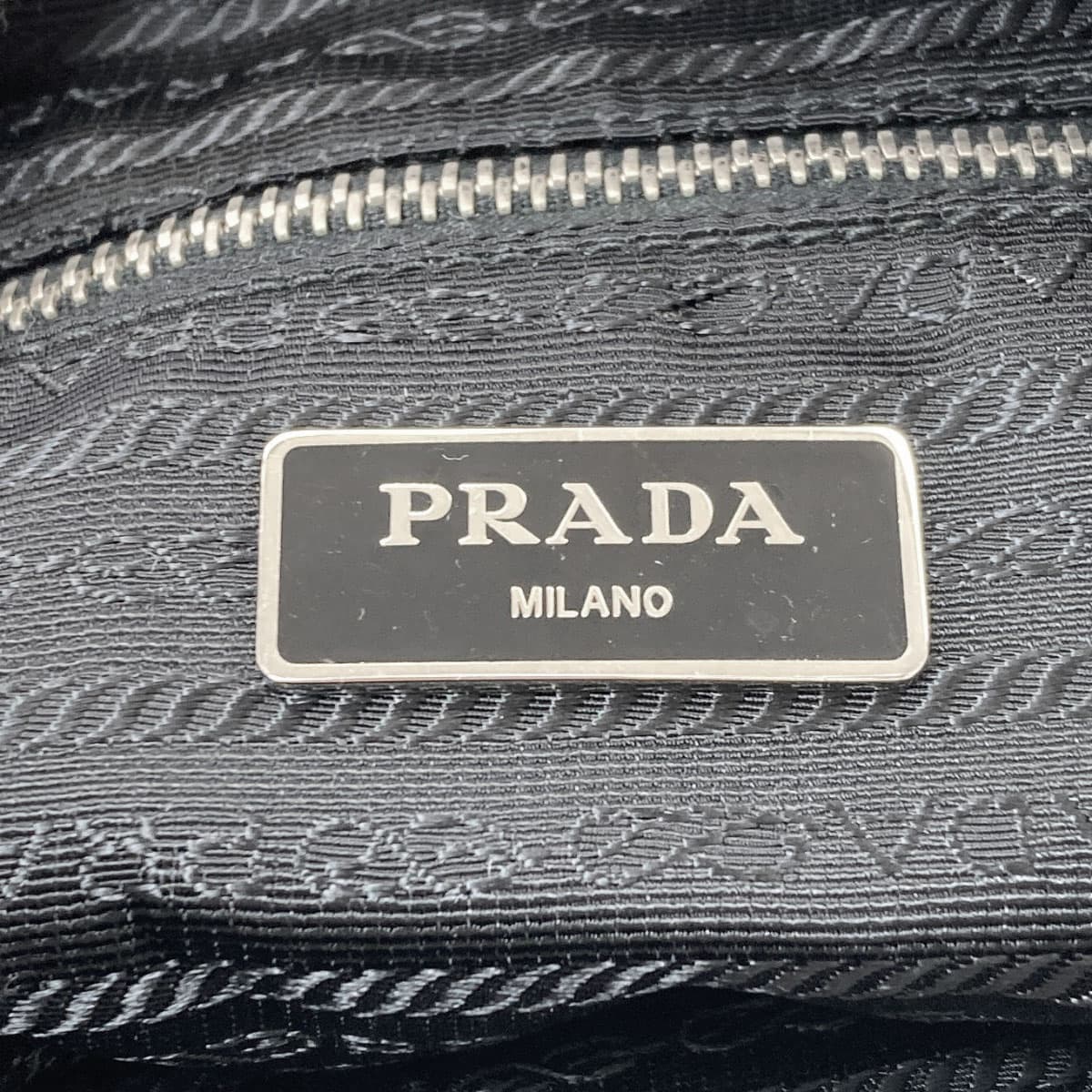 Prada BT0715 Long Shoulder Logo Hardware Shoulder Bag Nylon Material Ladies [Used] [PRADA] BT0715 6
