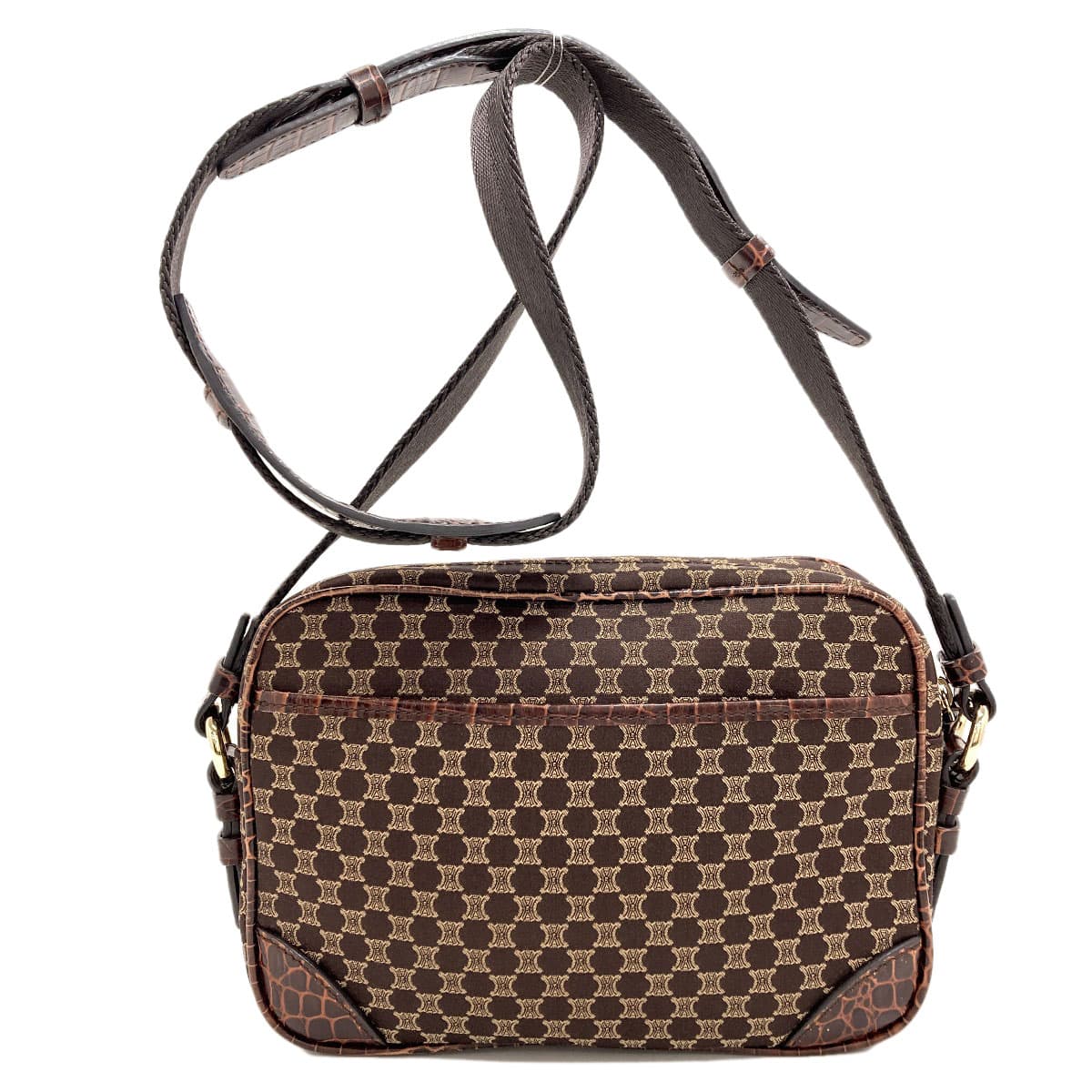 Celine Macadam Pattern Shoulder Bag Canvas Ladies [Used] [CELINE] 2