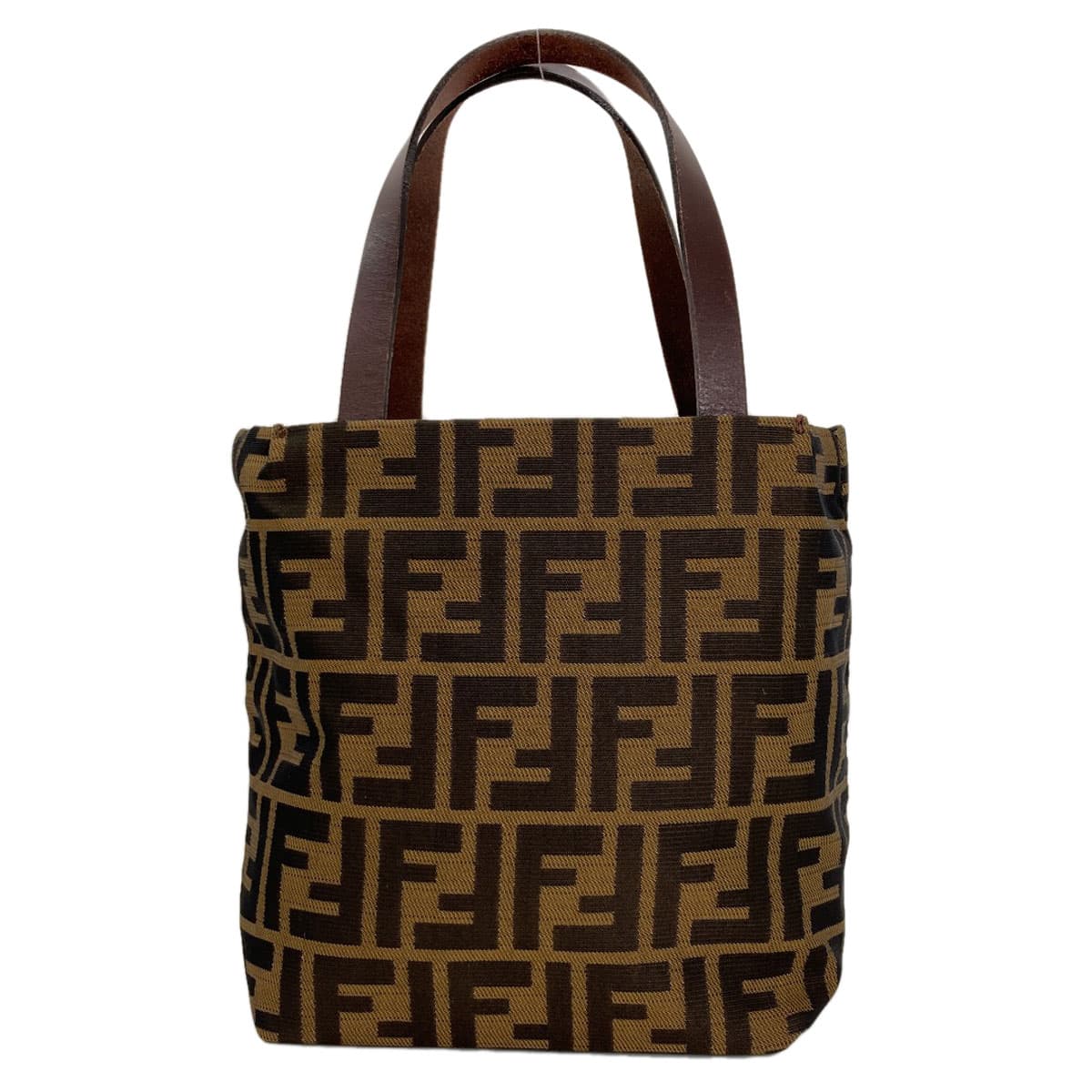 Fendi Zucchino Pattern Handbag Canvas Ladies [Used] [FENDI]