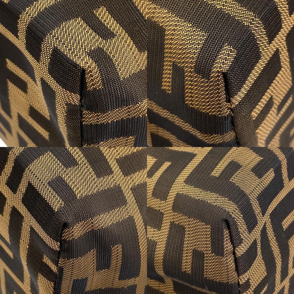 Fendi Zucchino Pattern Handbag Canvas Ladies [Used] [FENDI] 10