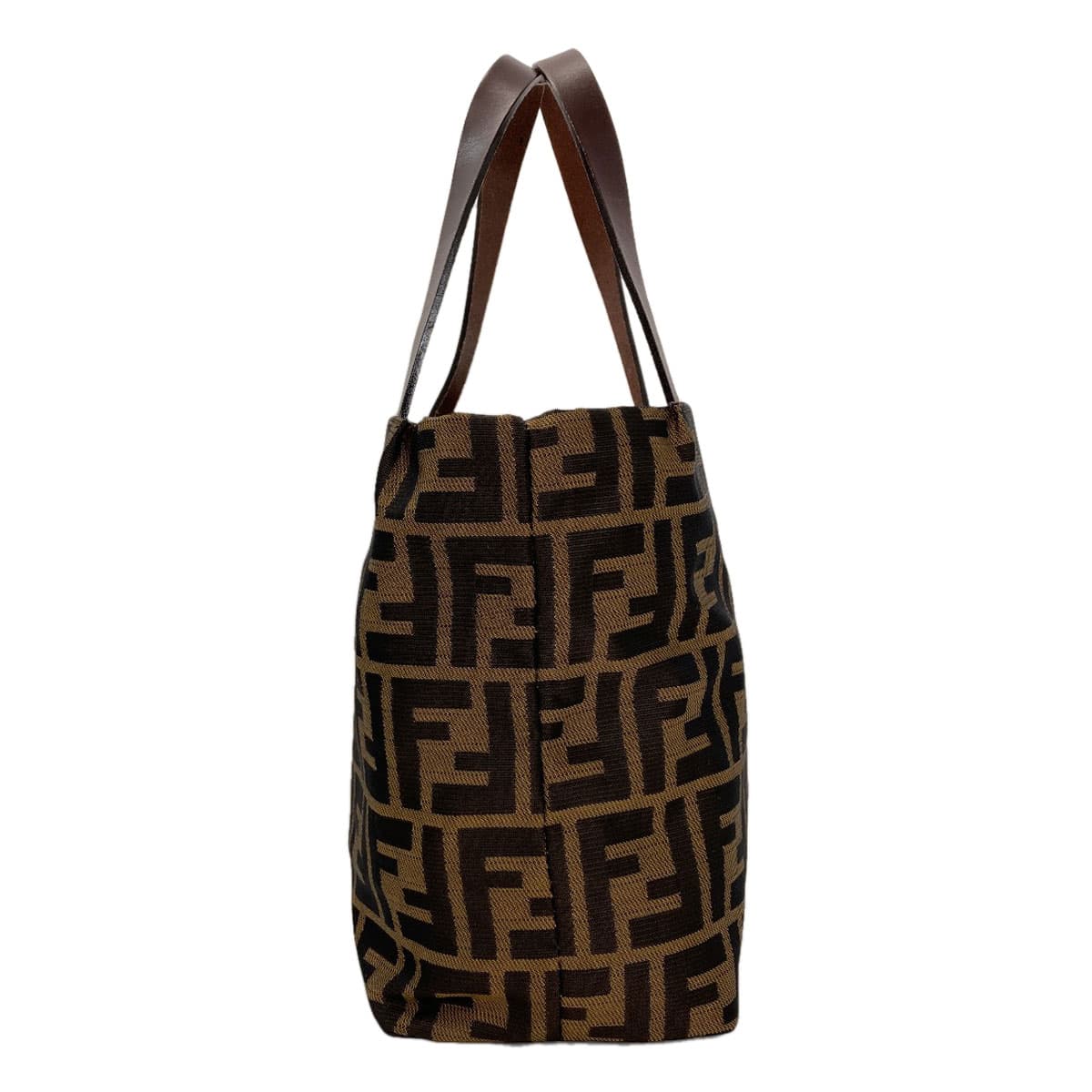 Fendi Zucchino Pattern Handbag Canvas Ladies [Used] [FENDI] 3