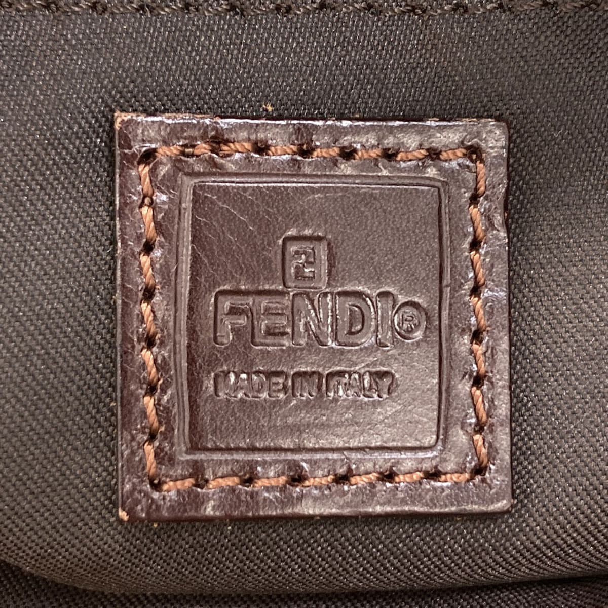 Fendi Zucchino Pattern Handbag Canvas Ladies [Used] [FENDI] 6