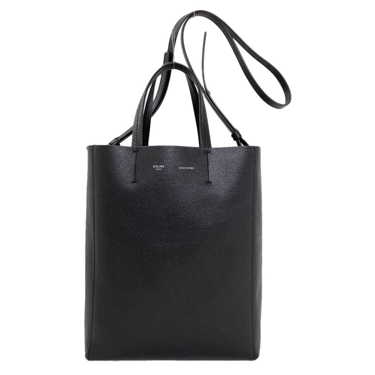 Celine Vertical Cabas 2WAY Handbag Leather Ladies [Used] [CELINE]