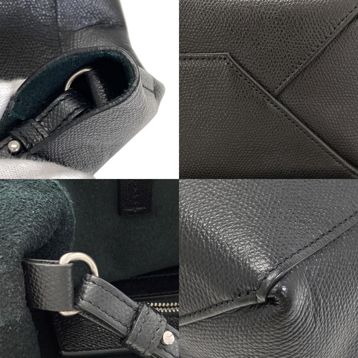 Celine Vertical Cabas 2WAY Handbag Leather Ladies [Used] [CELINE] 9