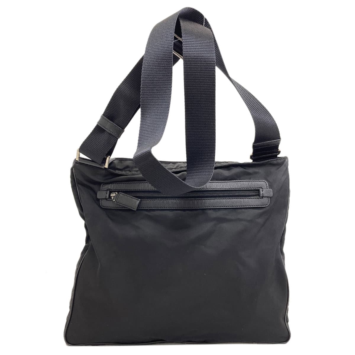 Prada logo hardware shoulder bag made of nylon material for women [Used] [PRADA] 2