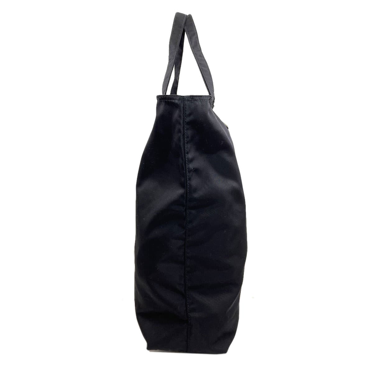 Prada logo hardware handbag made of nylon material for women [Used] [PRADA] 3