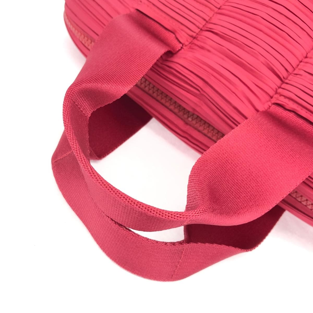 PLEATS PLEASE handbag in excellent condition PP84-AG565 pink women's bag 7