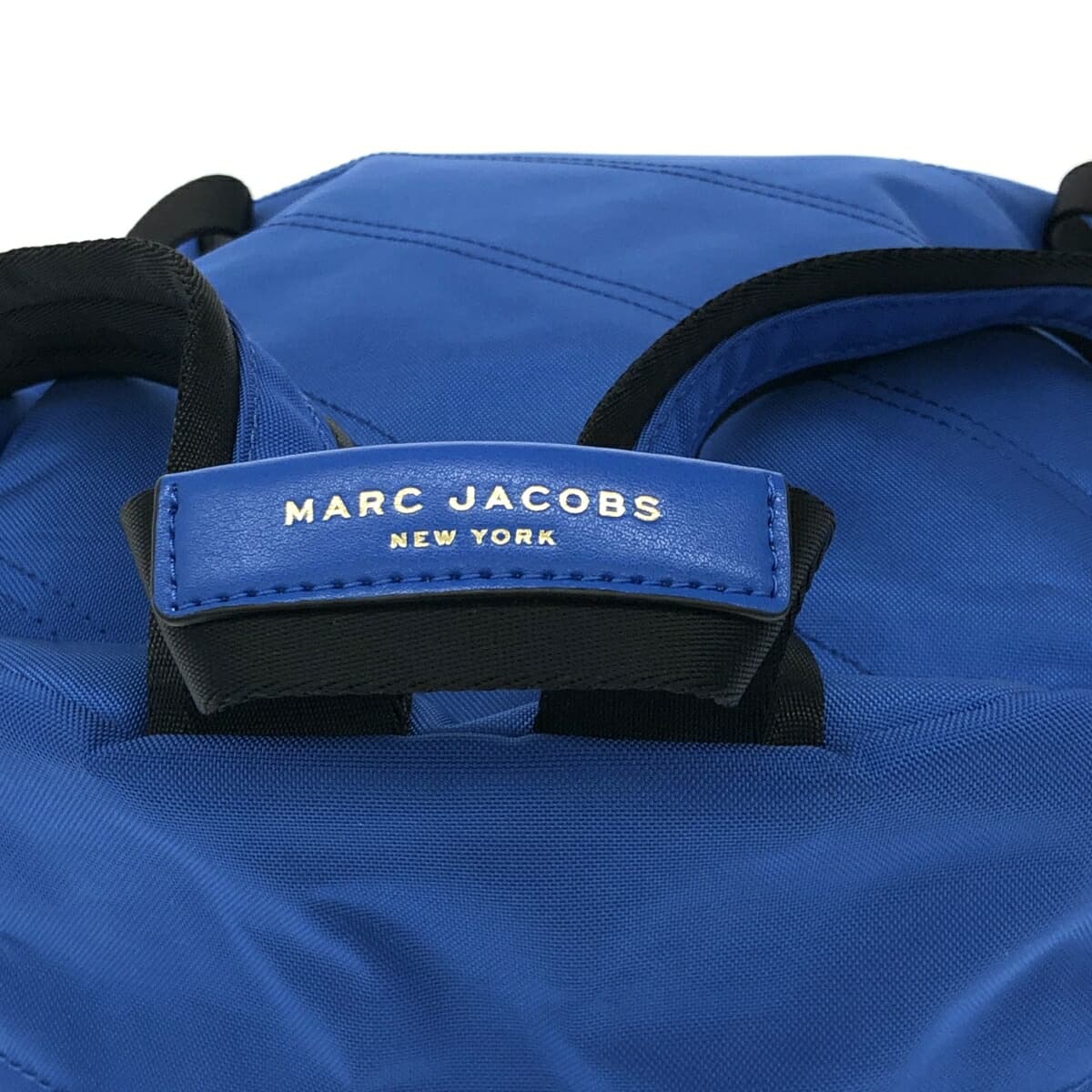 MARC JACOBS Backpack in good condition, blue nylon, women's rucksack, backpack bag 6