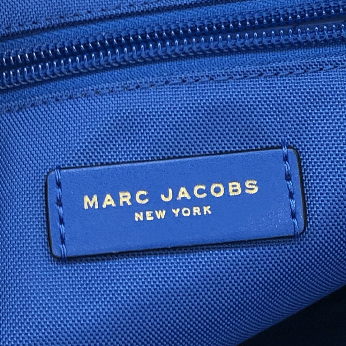 MARC JACOBS Backpack in good condition, blue nylon, women's rucksack, backpack bag 7