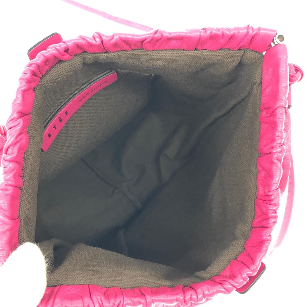 ★20% OFF coupon★ Applicable to everyone★ Until April 30th STEE TALUA shoulder bag ODETTE E ODILE Good condition Pink leather Women's crossbody bag 5