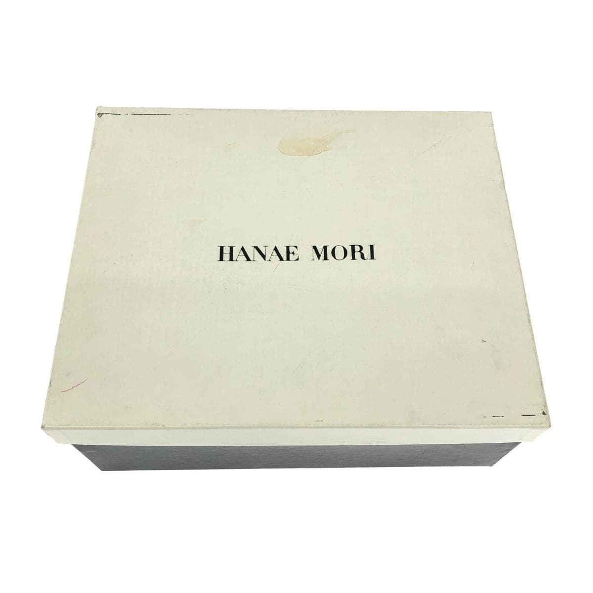 HANAE MORI handbag in good condition, black satin, HM logo/pearl handle/pleats, ladies' bag 9
