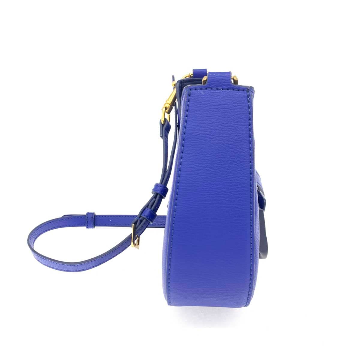 CHARLES&KEITH×ITZY Charles & Keith × ITZY Shoulder Bag Excellent Condition Navy Fake Leather Women's Crossbody Bag 2