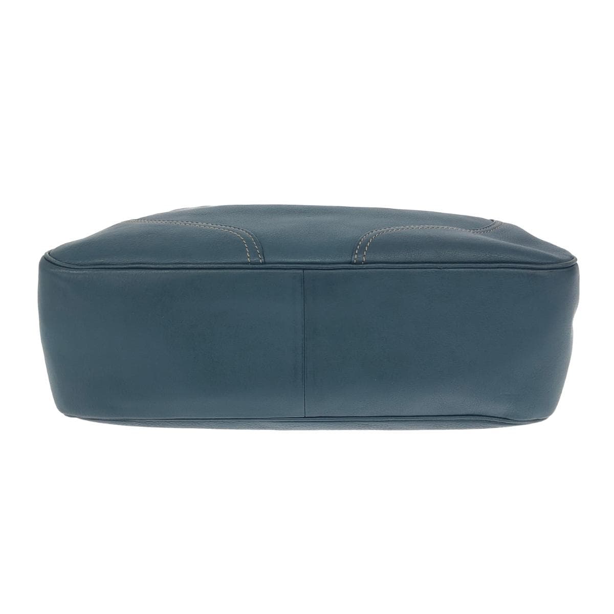 ★Unlimited & Open to Everyone★ HAMANO 2WAY Bag Brown/Blue Leather Women's Multifunctional Bag 4