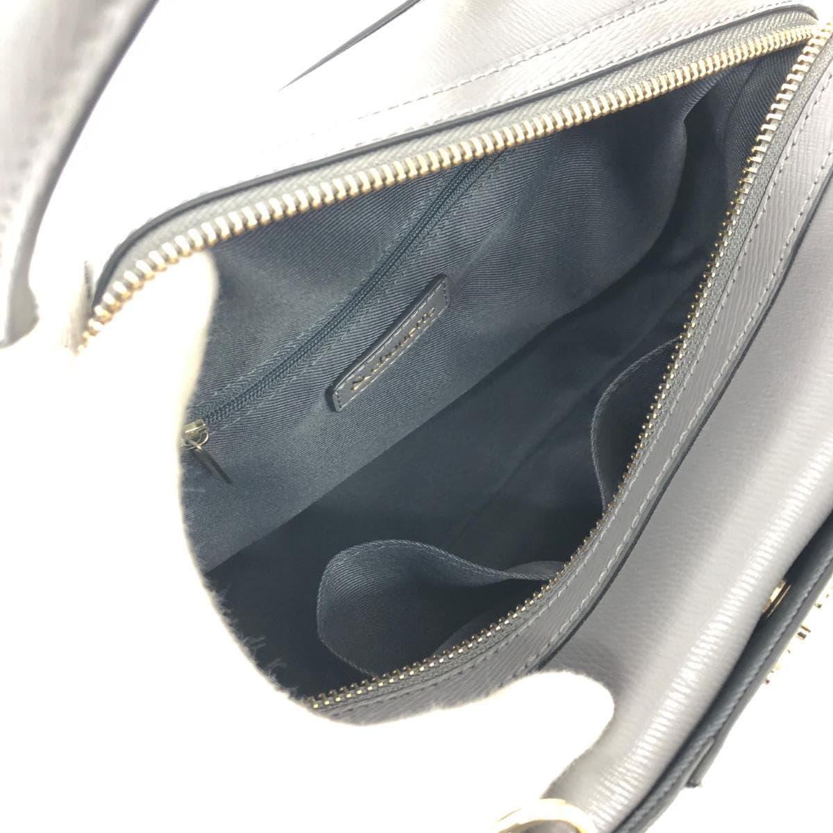 Samantha & Chouette 2WAY bag like new gray PVC women's multifunctional bag 7