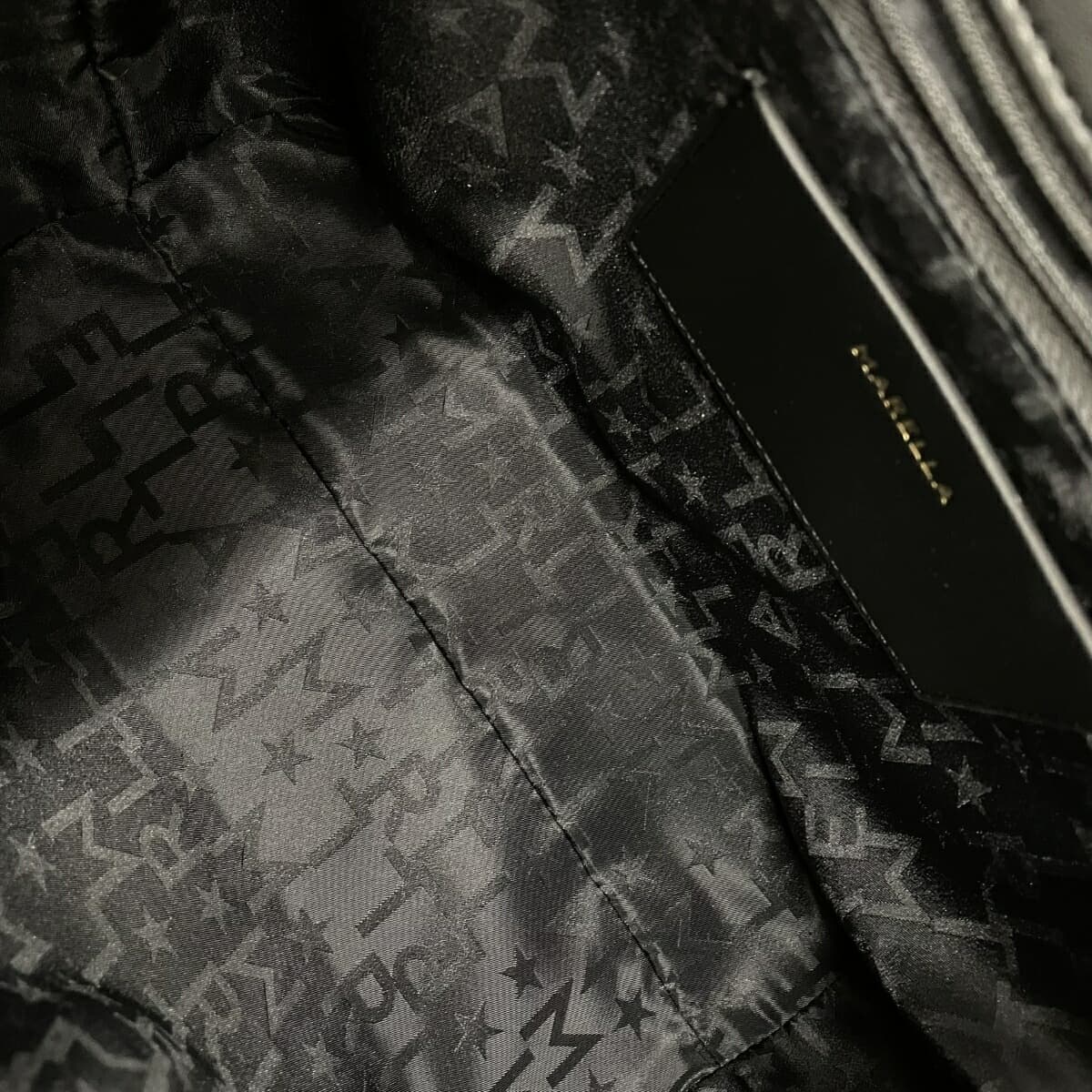 MARELLA Straw 2WAY Basket Bag in Good Condition Black/Beige Women's Multi-functional Handbag 5