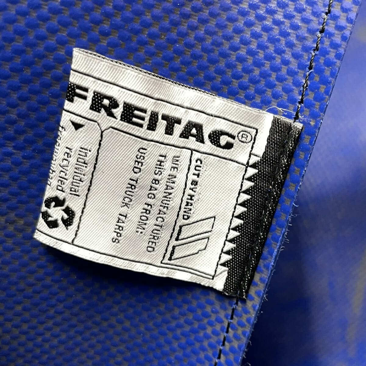 FREITAG Miami Vice Tote Bag Like New MIMI VICE/F52 Blue Solid Blue Men's Bag 6