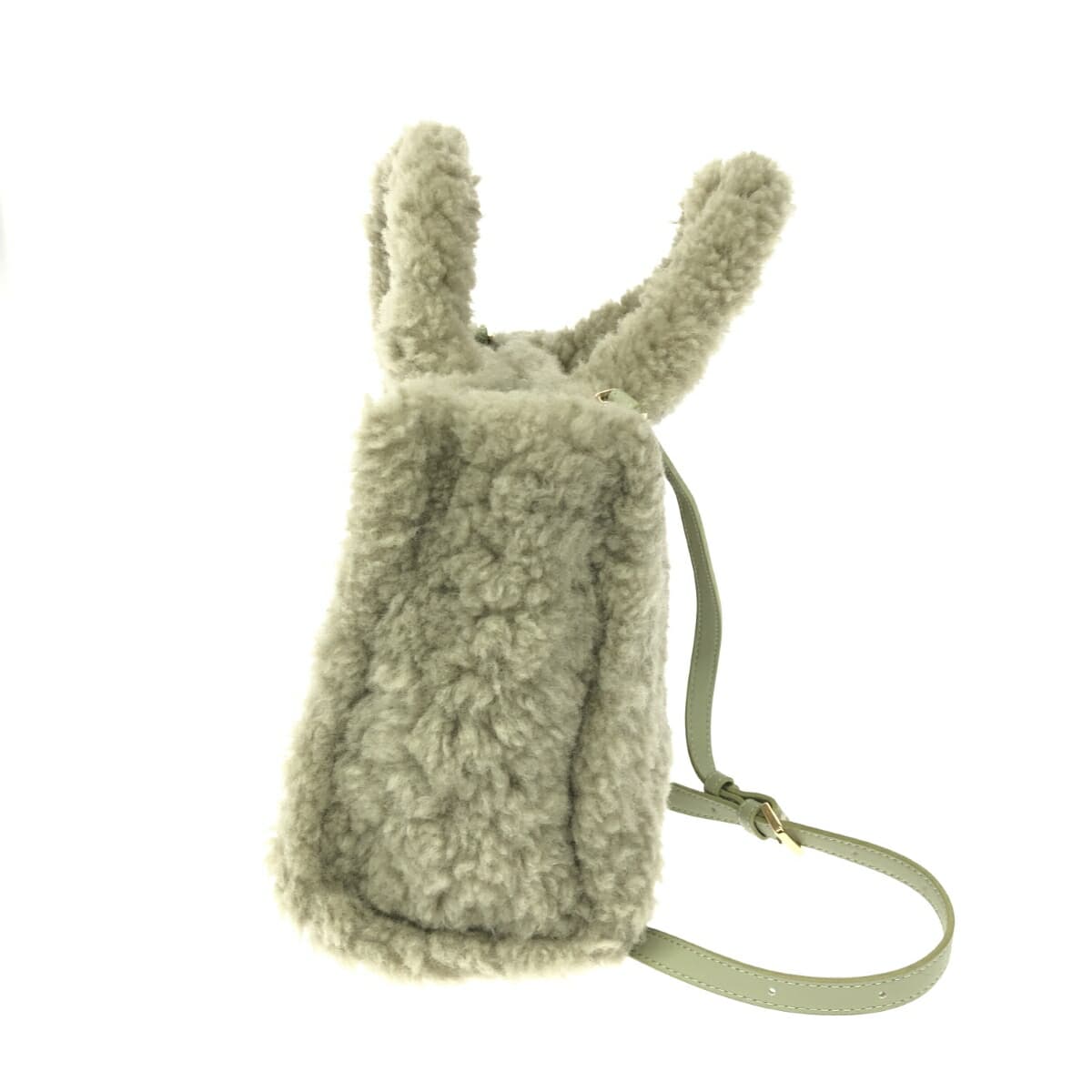 Samantha Thavasa 2WAY Handbag Good Condition Green Boa Women's Multifunctional Bag 2