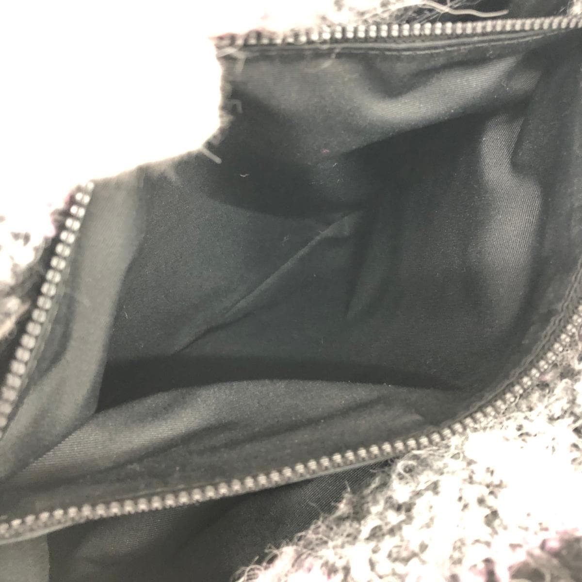 Kate Spade 2WAY bag in good condition, black, fur check, women's multifunctional bag 8