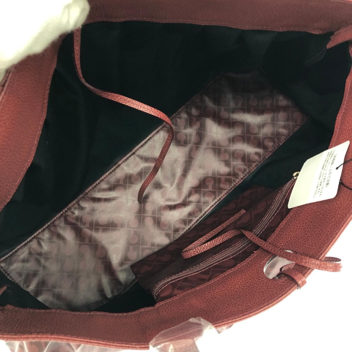 GHERARDINI Gelardini Softy Tote Bag Unused Item Bordeaux Nylon Ladies Bag 5