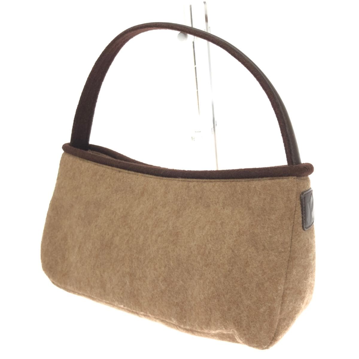 kidsbyKitamura Handbag Brown/Beige Felt Pouch Set Women's bag 3