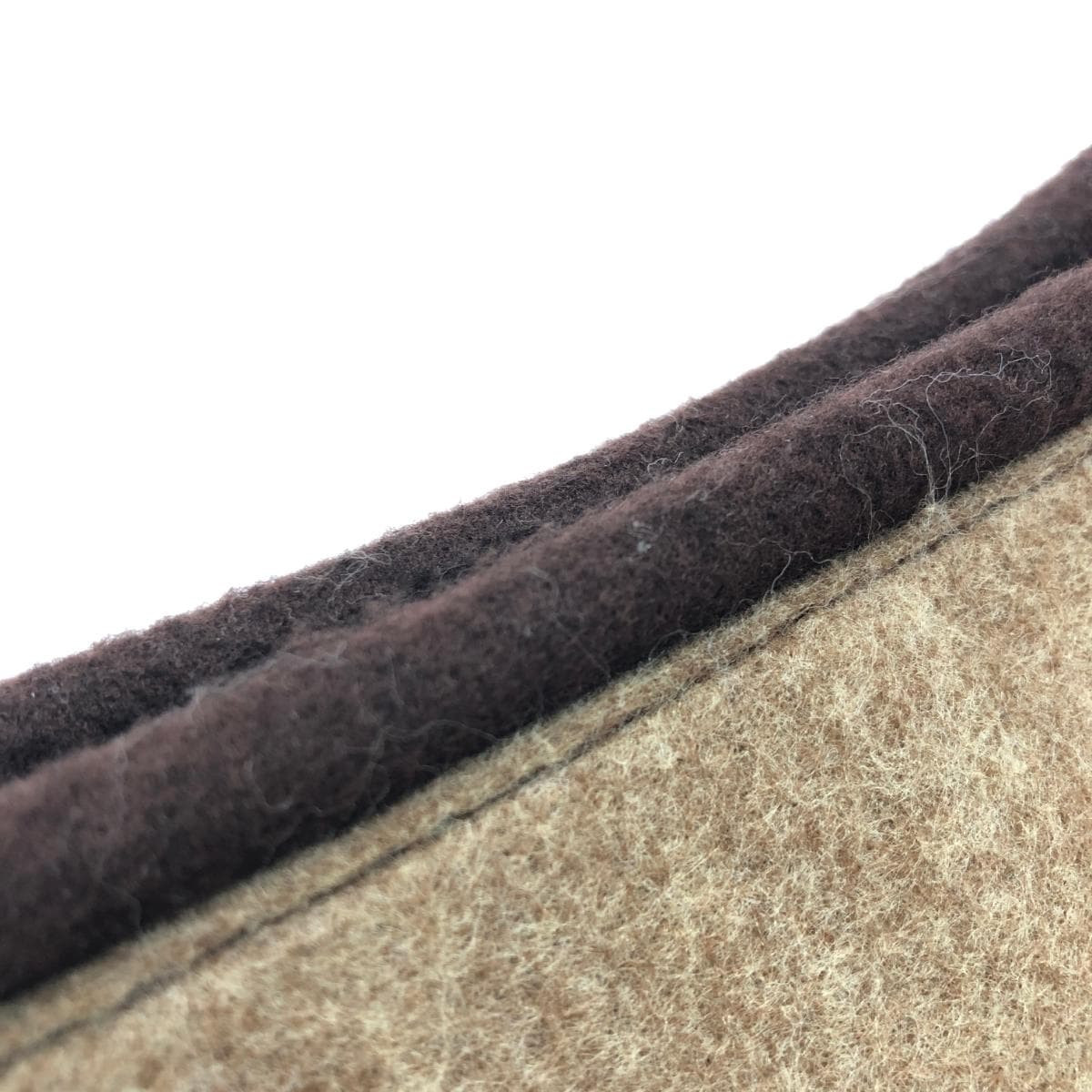 kidsbyKitamura Handbag Brown/Beige Felt Pouch Set Women's bag 8