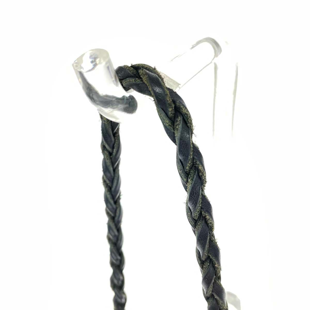 J&M DAVIDSON Carnival One Shoulder Bag Black Leather Drawstring Fringe Women's Shoulder Bag 7