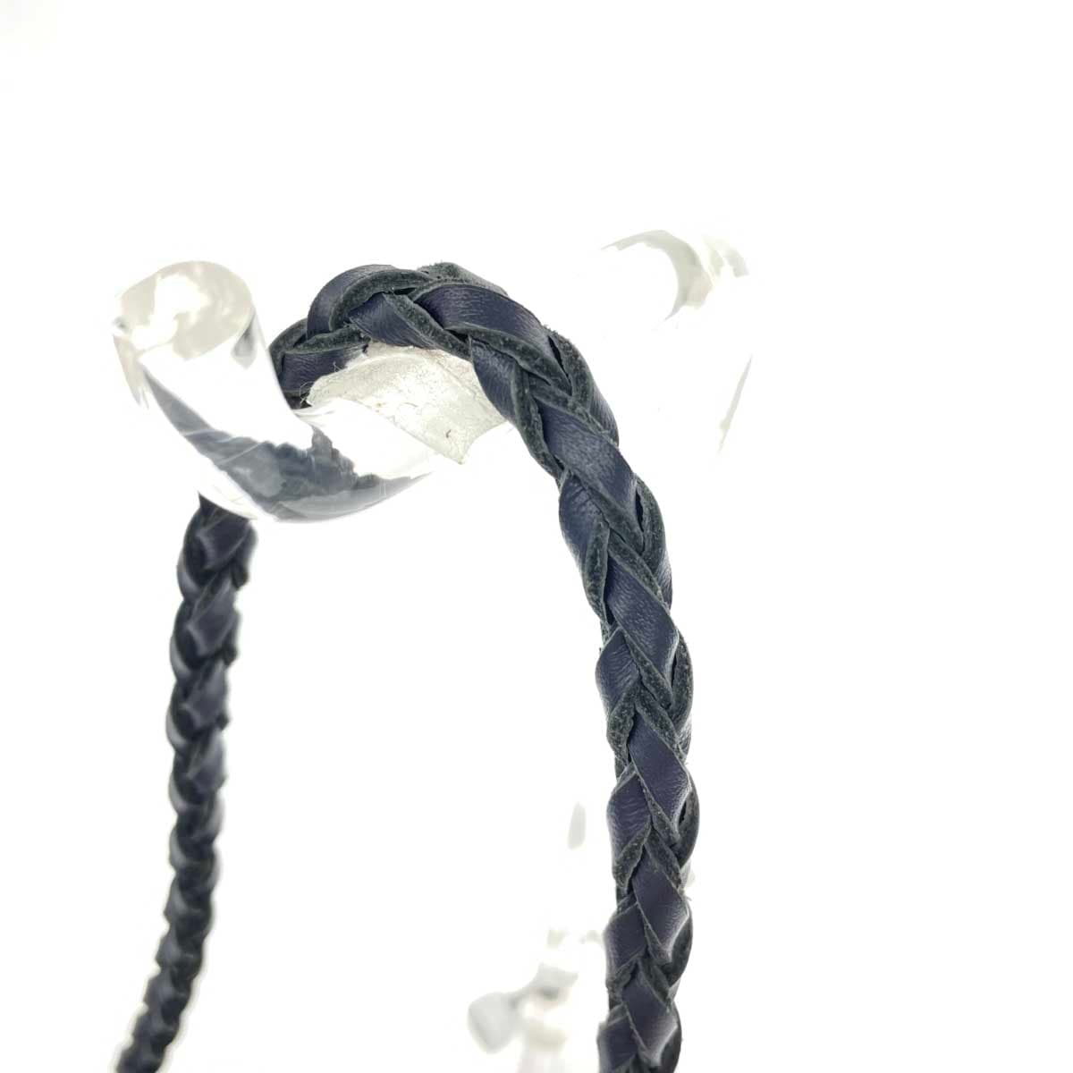 J&M DAVIDSON Carnival One Shoulder Bag Navy Leather Drawstring Fringe Women's Shoulder Bag 7