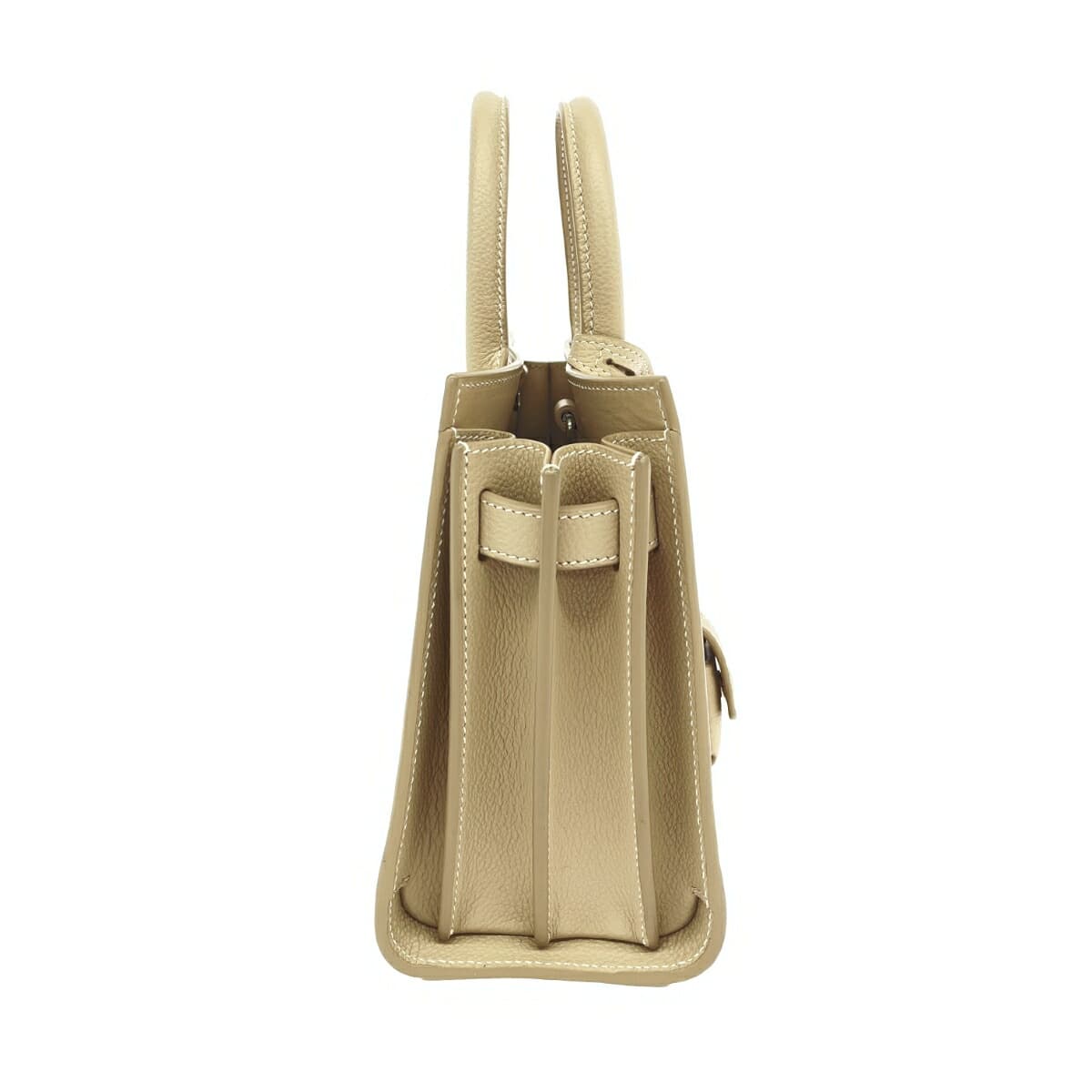 SAINT LAURENT PARIS Sac de Jour 2WAY Bag Beige Leather Women's Multifunctional Bag 2