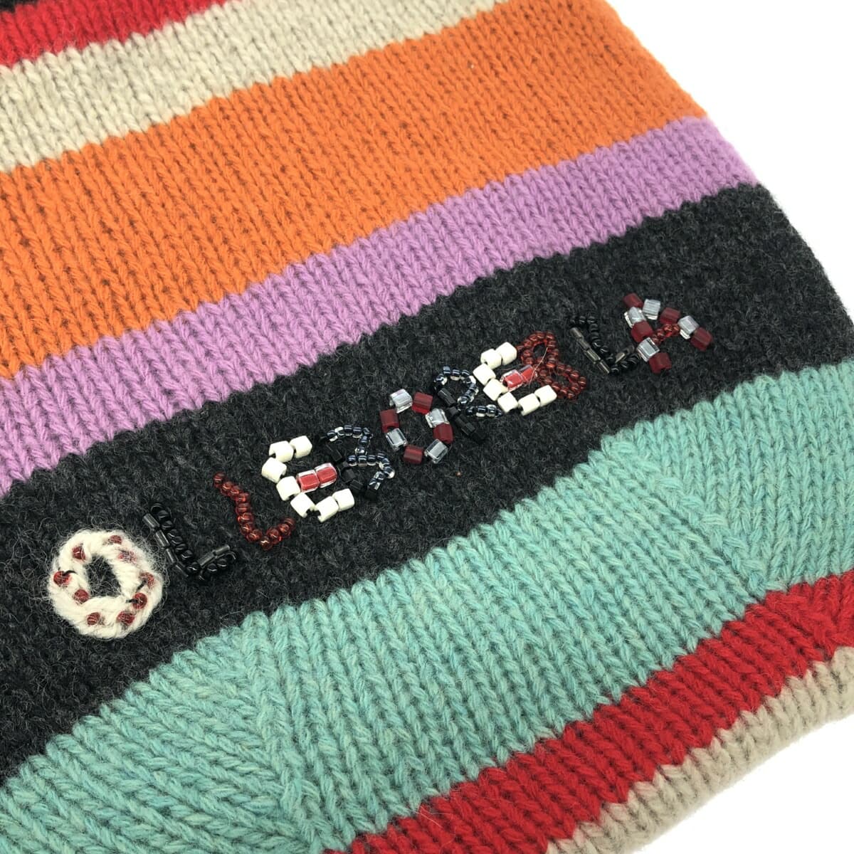 OLLEBOREBLA Alberobello Handbag Multi-color Knit Women's bag 3