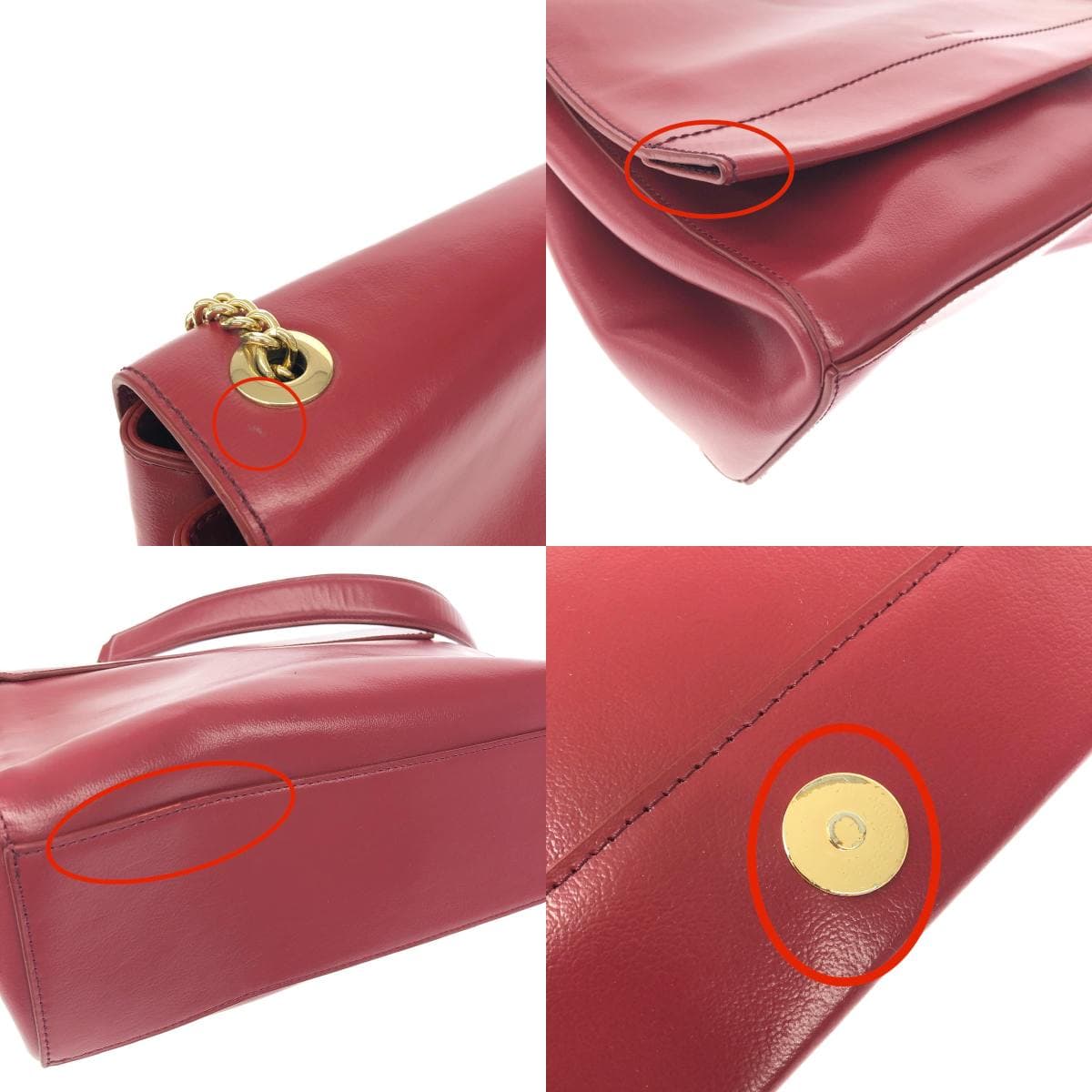 Samantha Thavasa x Miranda Kerr One Shoulder Bag Good Condition Red Women's Bag 10