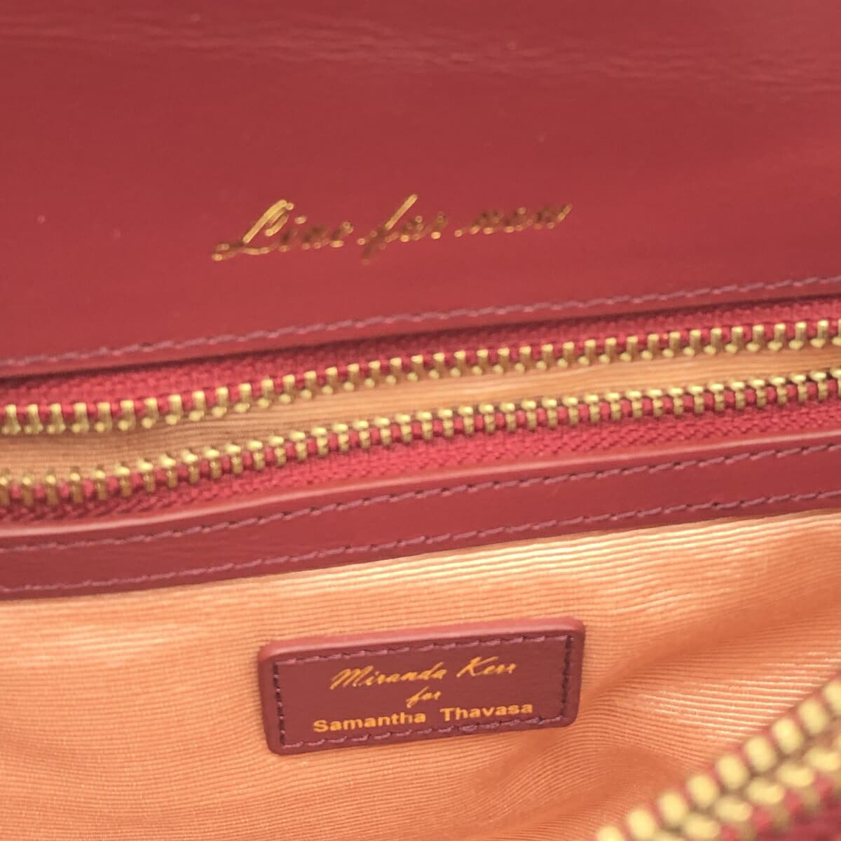 Samantha Thavasa x Miranda Kerr One Shoulder Bag Good Condition Red Women's Bag 7