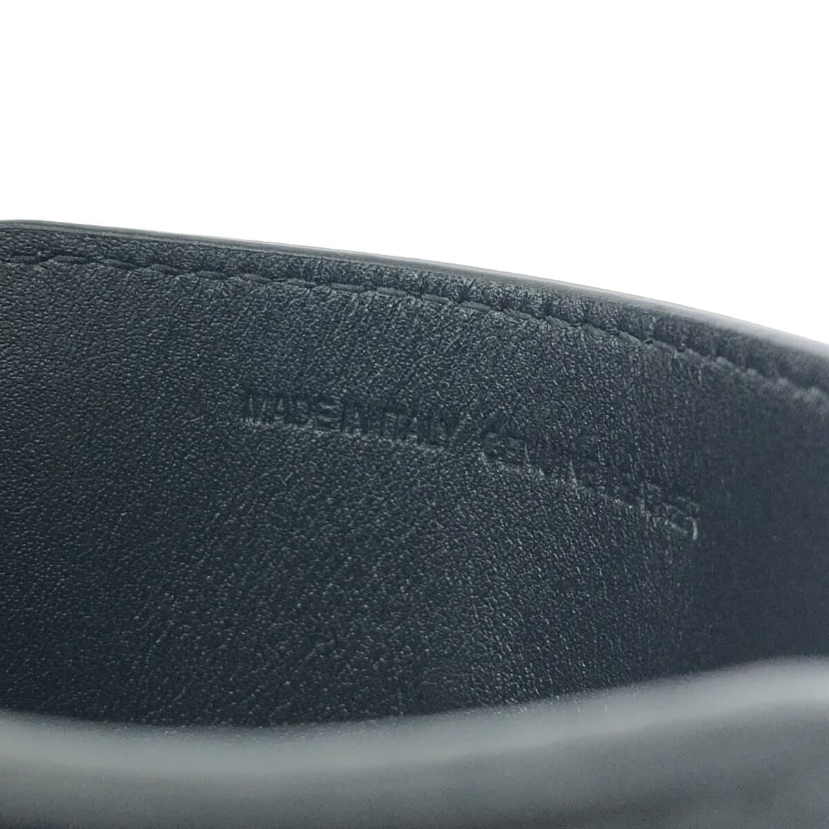 Maison Martin Margiela Phone Case Shoulder Bag Good Condition SA3VZ0001 Black Leather Unisex 6