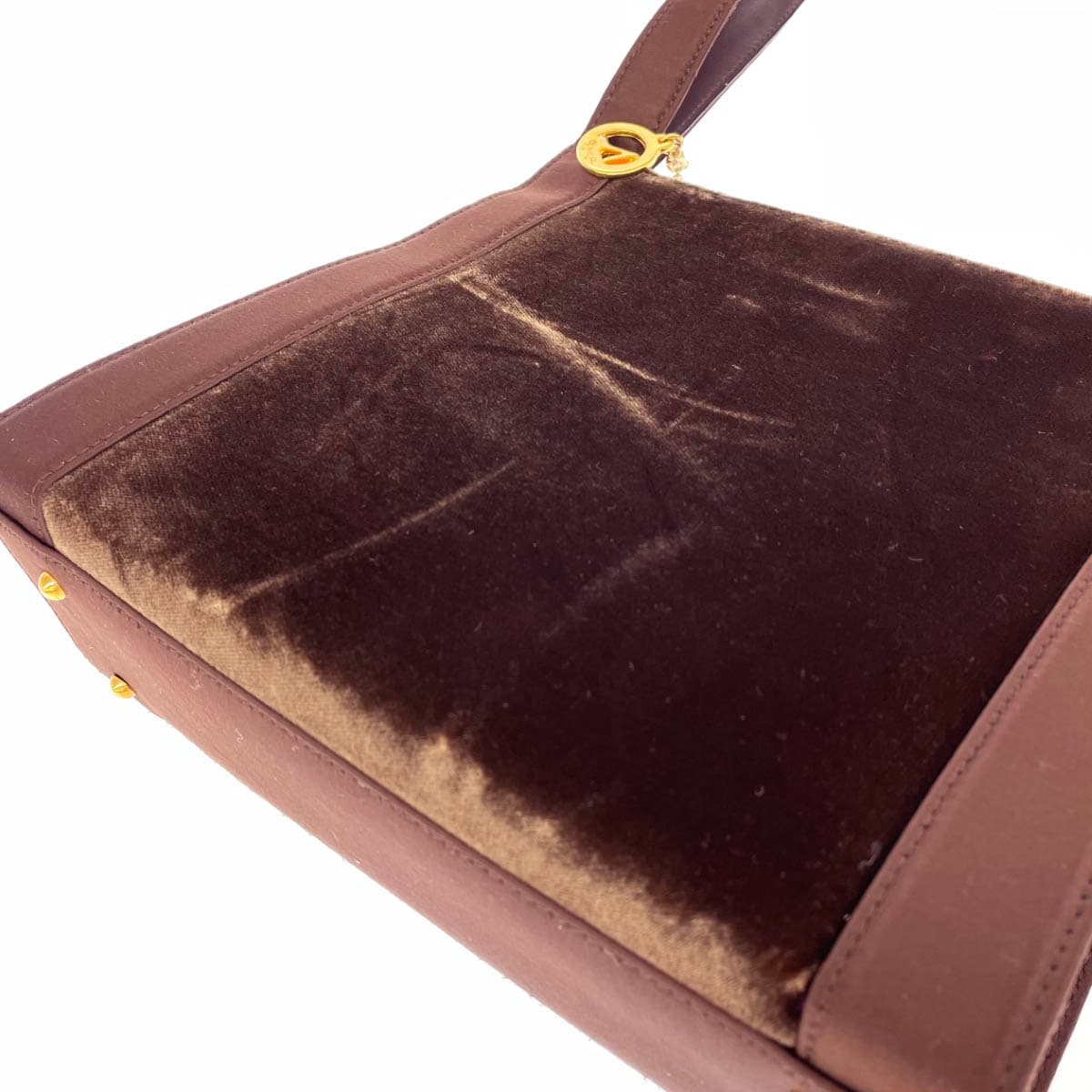 Ginza Kanematsu Handbag Brown Ladies bag 8