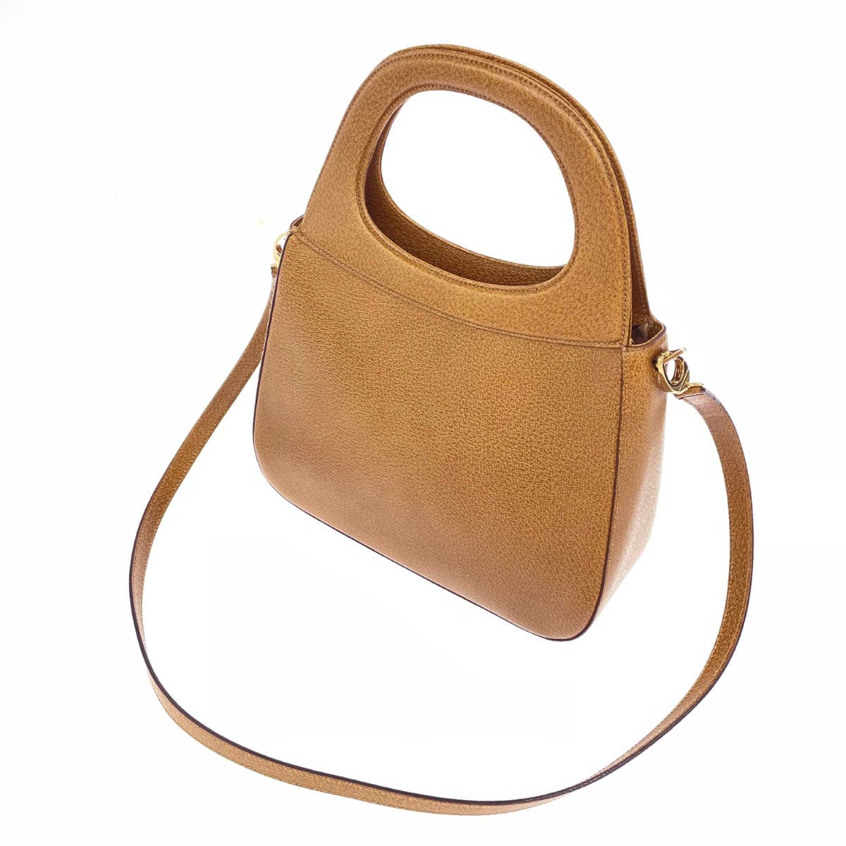 House of Florence 2WAY Bag, Excellent Condition, Brown Leather, Women's Hand Shoulder Bag 3