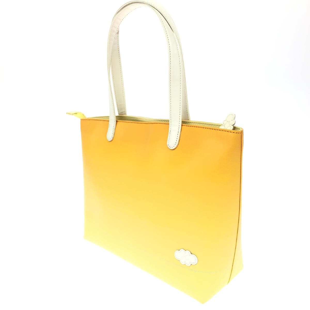 Kitamura Disney Tote Bag Yellow Leather Women's bag 3