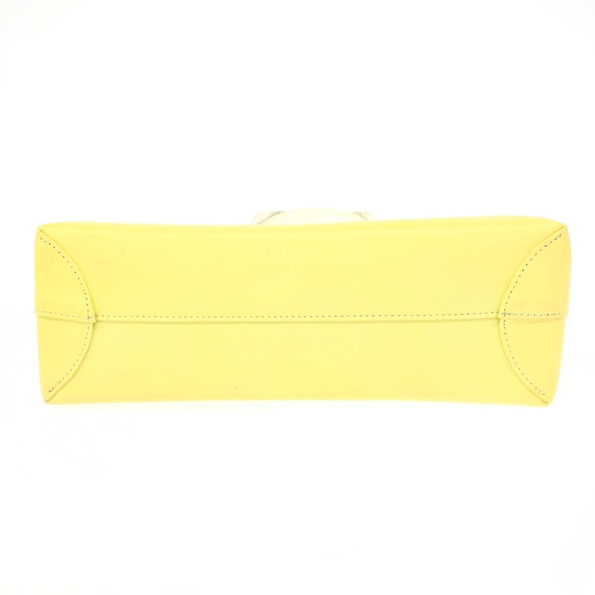 Kitamura Disney Tote Bag Yellow Leather Women's bag 5