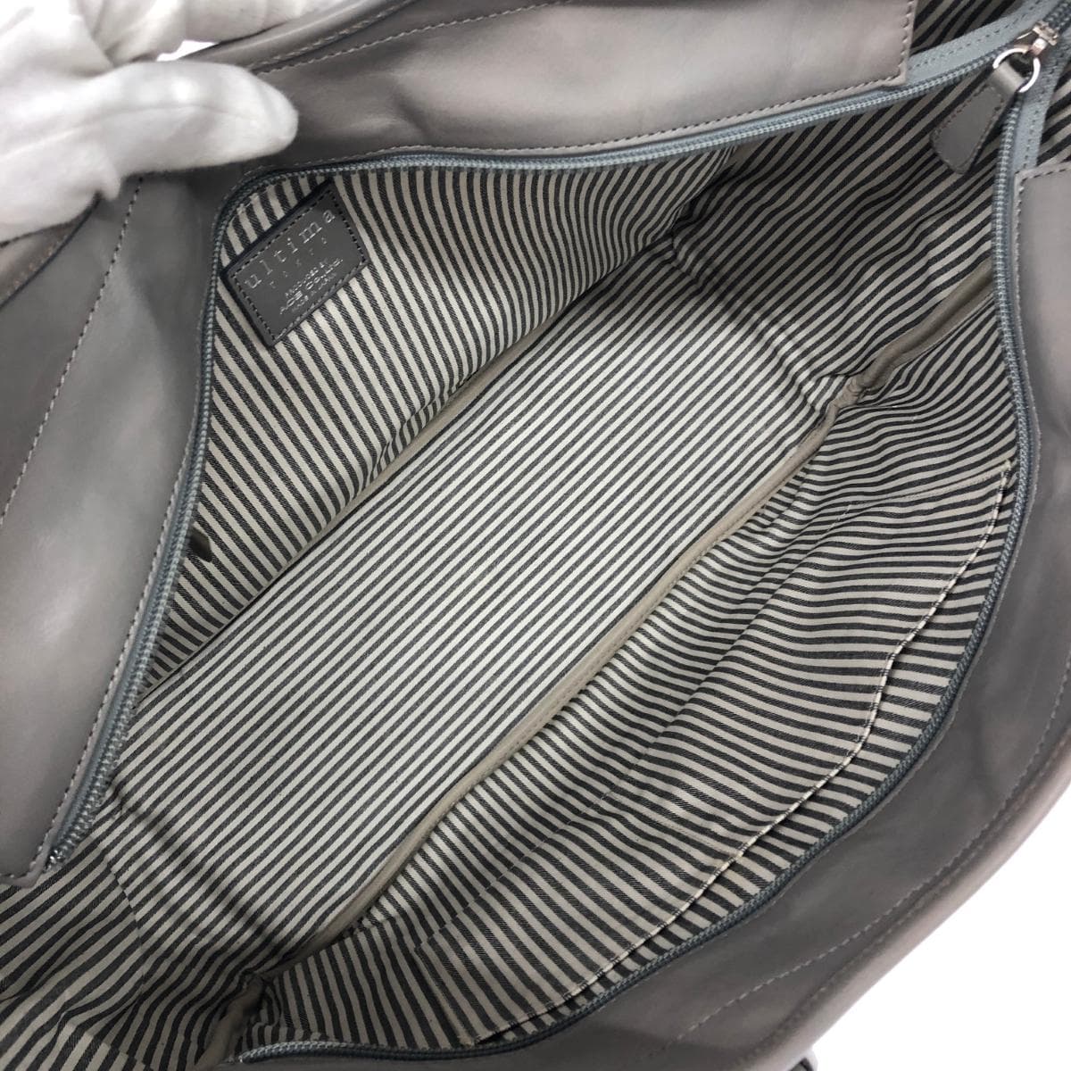 ultima TOKYO Ultima Tokyo 2WAY Bag Greige Leather Women's Multifunctional Bag 6