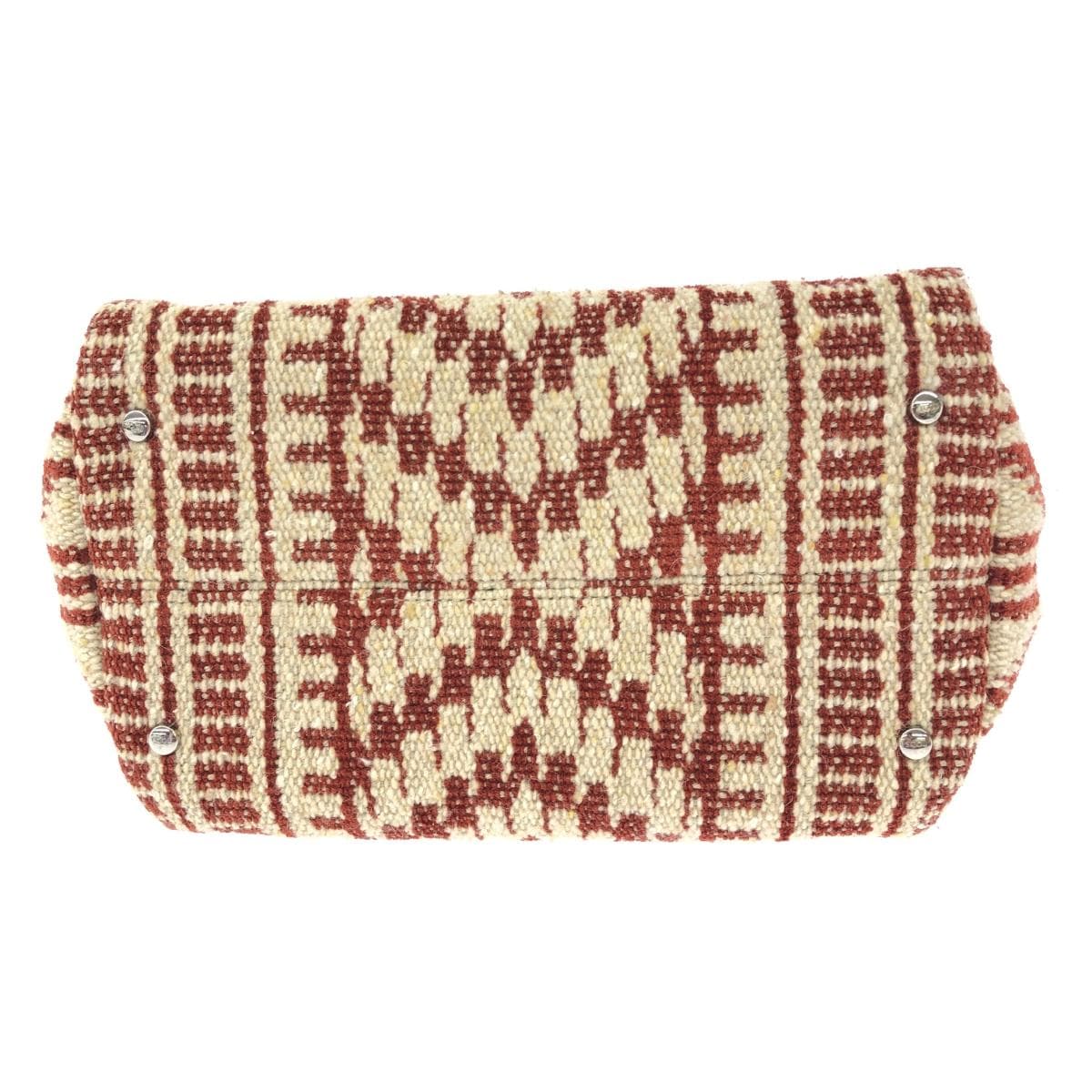 TOD'S 2WAY bag in good condition, brown/beige, tweed, multifunctional bag for women 5