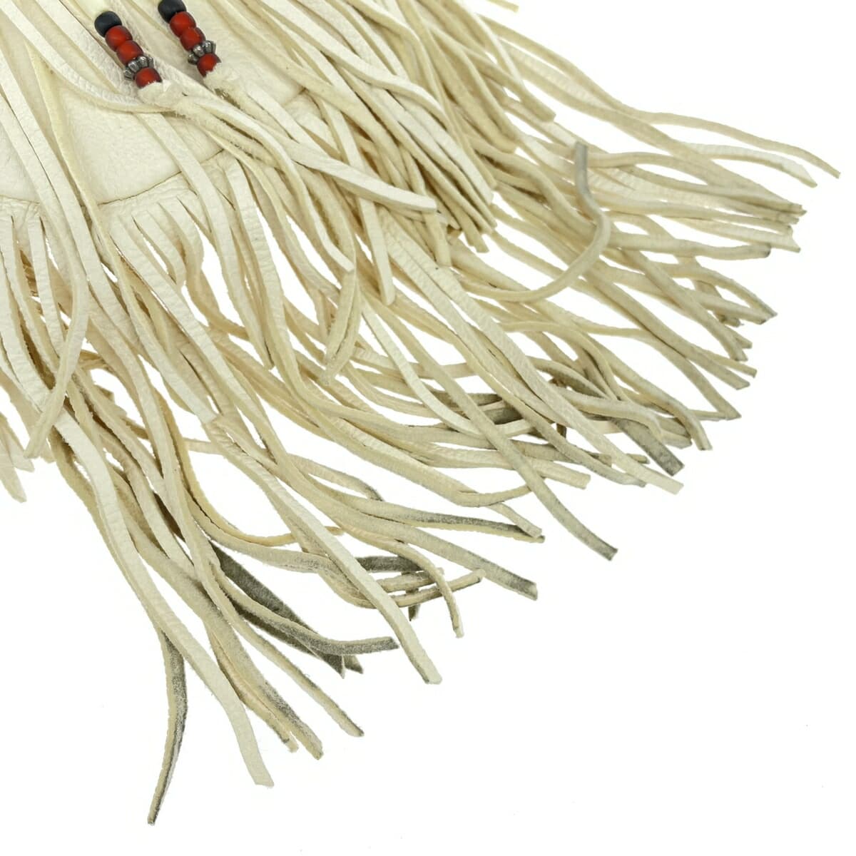 Italy House Italy Beads Shoulder Bag White Fringe Unisex Crossbody Bag 7