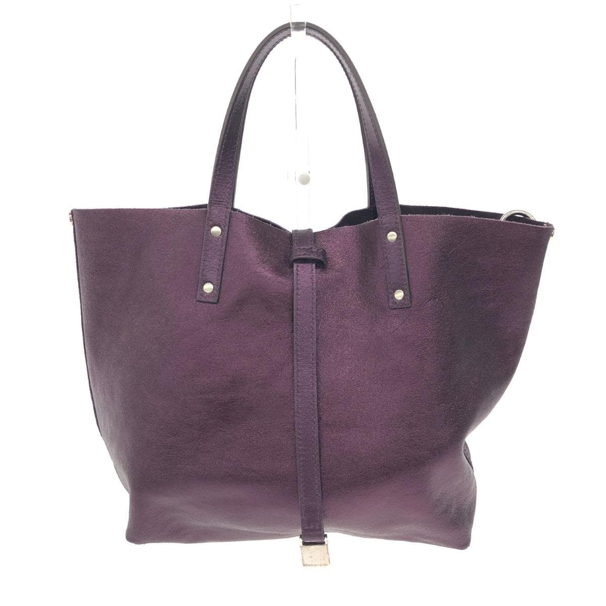 TIFFANY&Co. Tiffany handbag in good condition, purple, reversible, ladies bag