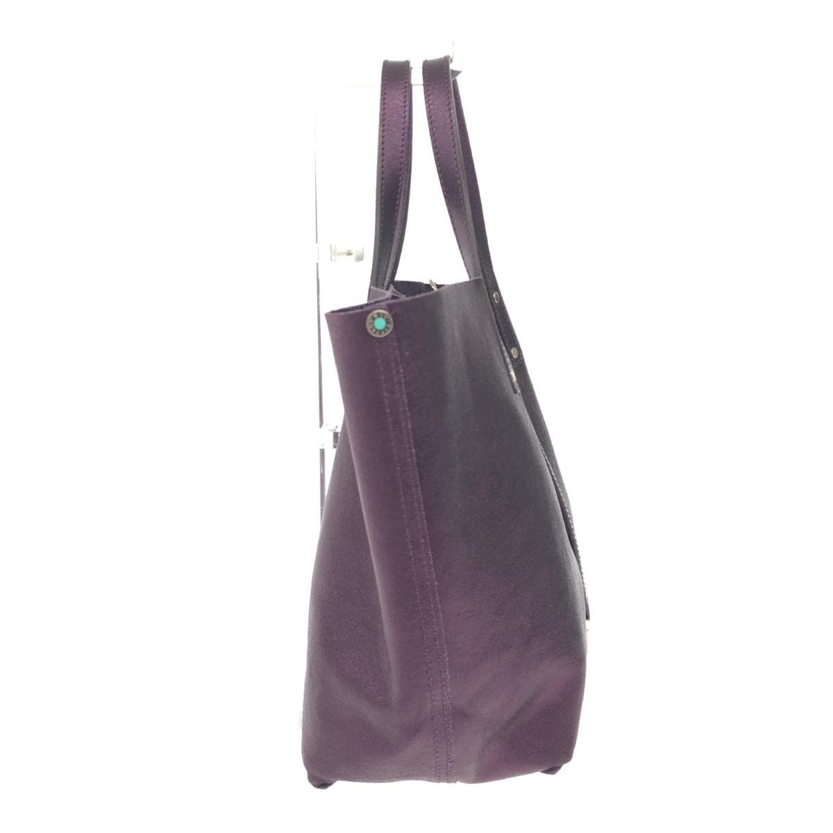 TIFFANY&Co. Tiffany handbag in good condition, purple, reversible, ladies bag 2