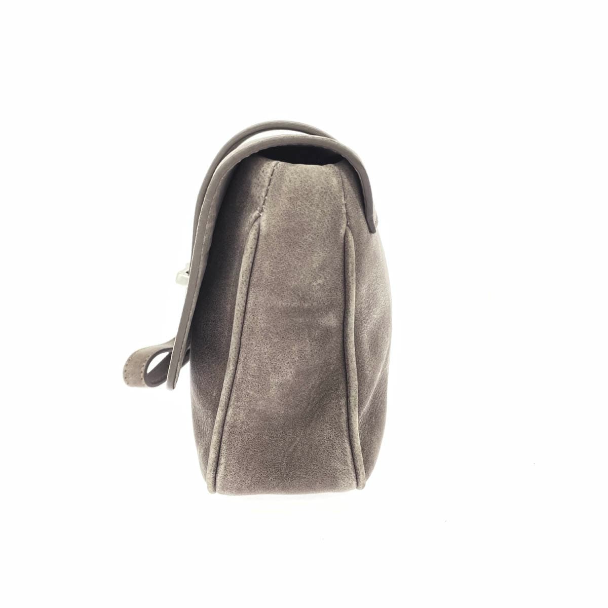 ORCIANI Olchiani Clutch Bag Gray Leather Women's Second Bag Bag 2