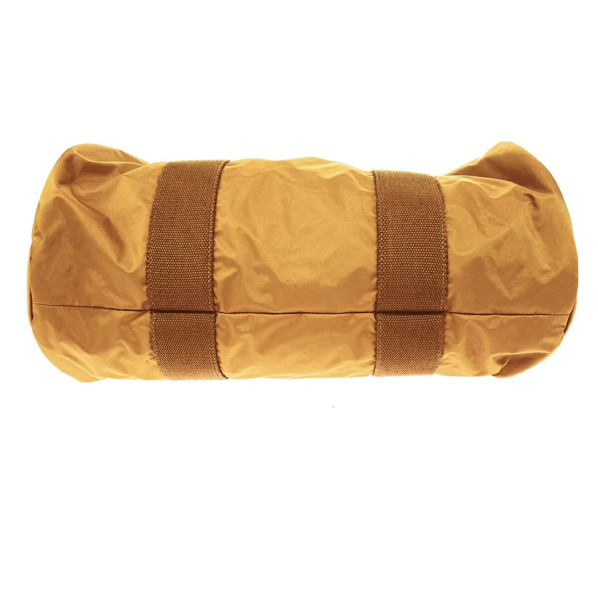 Russet L'assit Mystic x L'assit 2WAY bag in good condition, brown nylon, unisex multifunctional bag 5