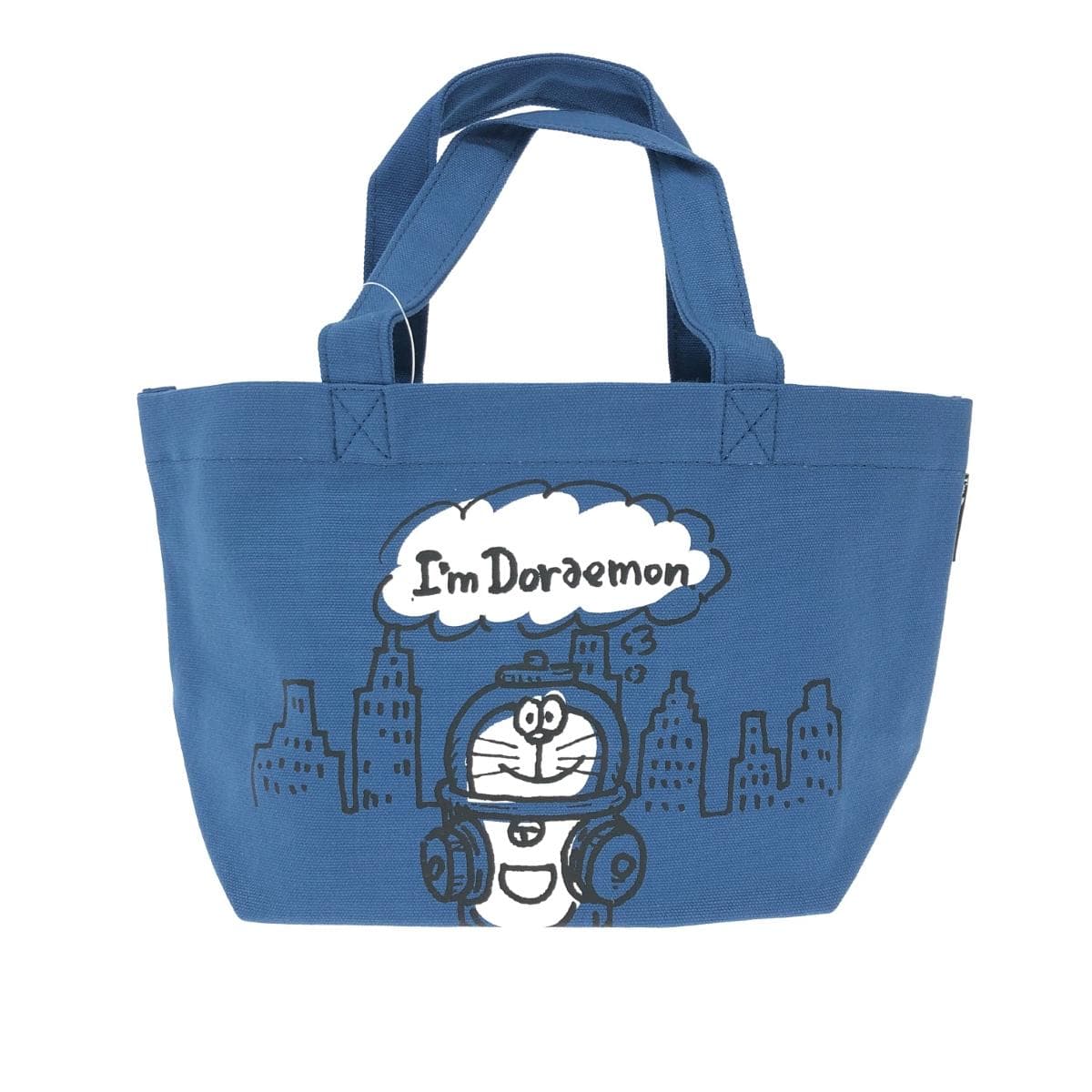 Sanrio I'm Doraemon Tote Bag Unused Set of 2 Olive Canvas Lunch Tote Unisex bag 2
