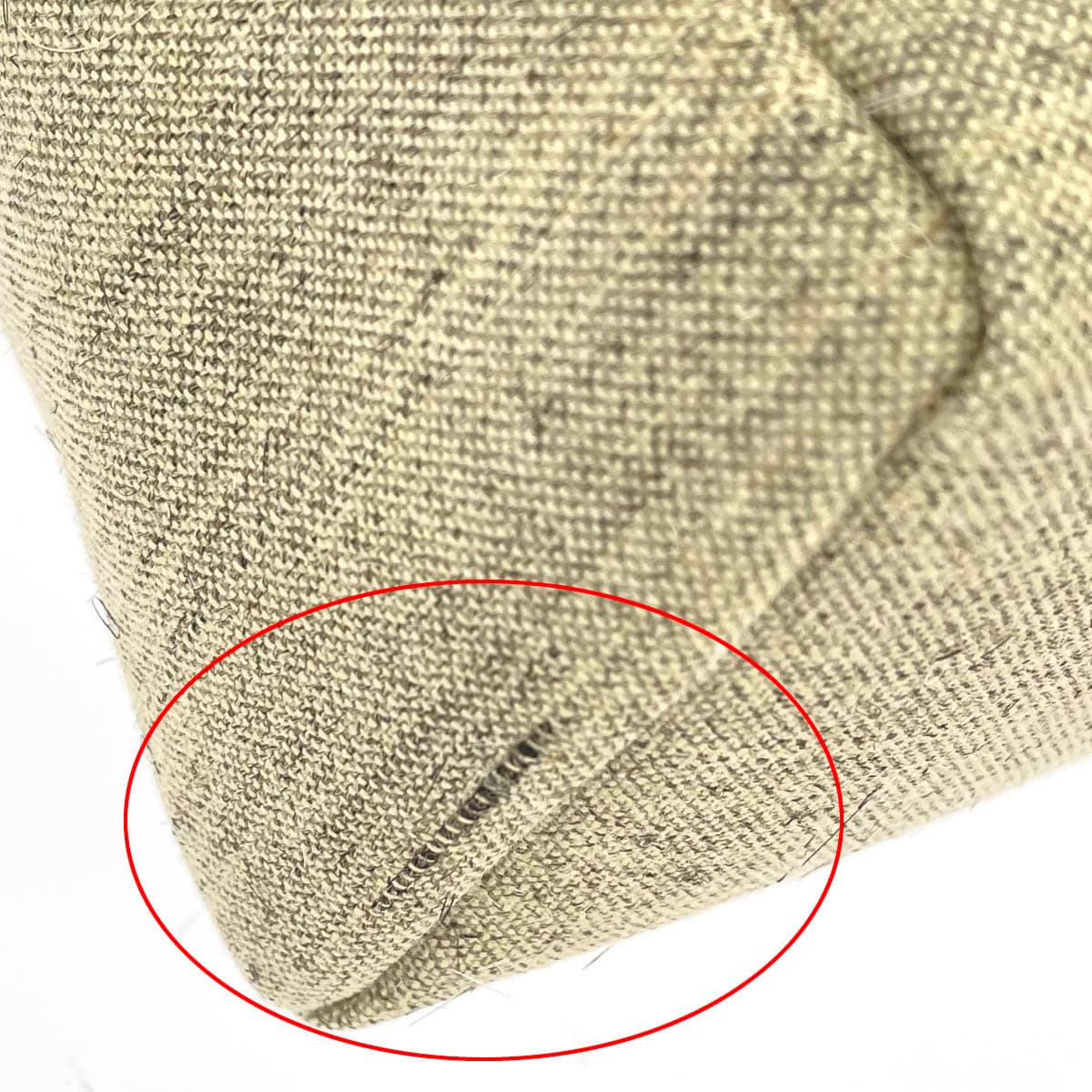 Masaki Matsushima deformable tote bag in excellent condition, beige canvas × felt, women's bag 9